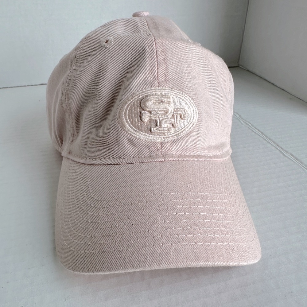 Rebook || San Francisco 49’ers NFL Light Pink Embroidered Cap